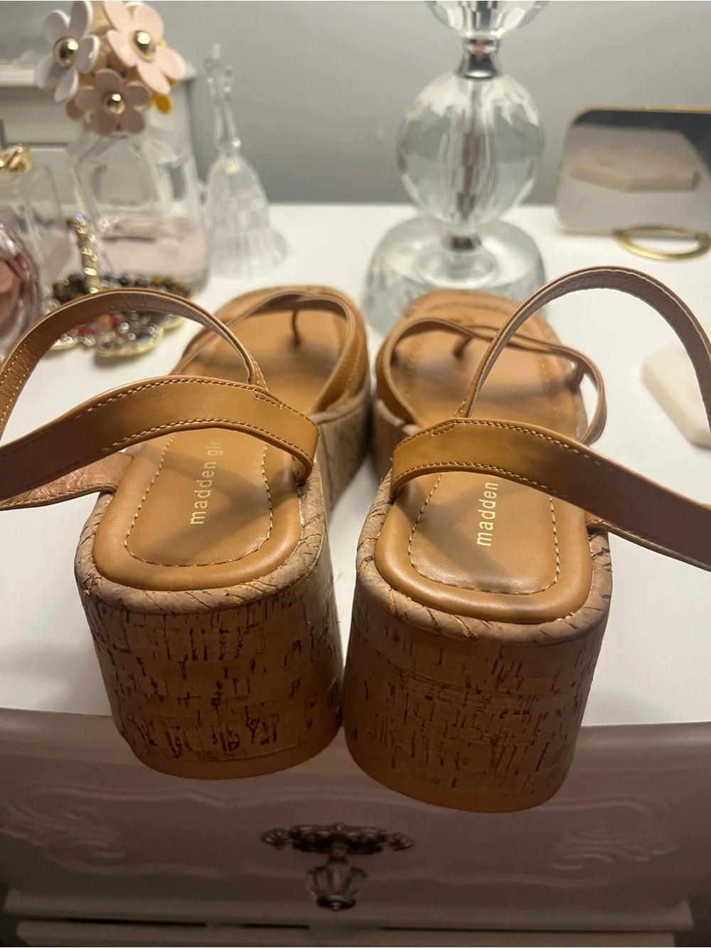 Madden Girl Platform Sandal Wedges – Size 8.5